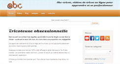 Desktop Screenshot of abc-tricot.fr